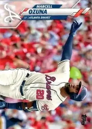 2020 Topps #537 Marcell Ozuna