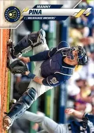 2020 Topps #570 Manny Pina