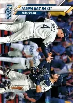 2020 Topps #501 Tampa Bay Rays TC - Tampa Bay Rays