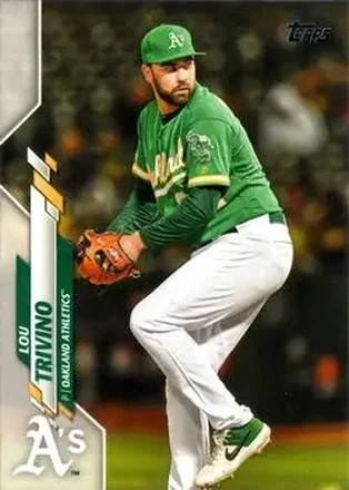 2020 Topps #587 Lou Trivino