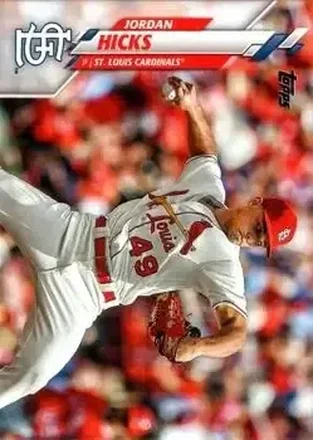 2020 Topps #511 Jordan Hicks