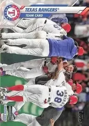 2020 Topps #516 Texas Rangers TC - Texas Rangers