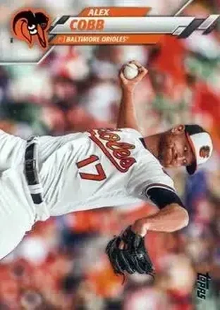 2020 Topps #656 Alex Cobb