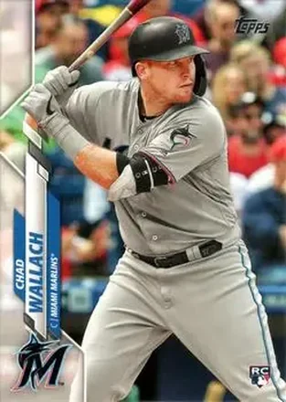 2020 Topps #658 Chad Wallach