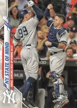 2020 Topps #591 NY State of Mind CL, CPC - New York Yankees