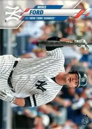 2020 Topps #623 Mike Ford