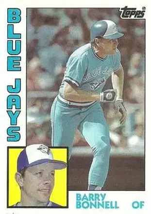 1984 Topps #302 - Barry Bonnell - Toronto Blue Jays