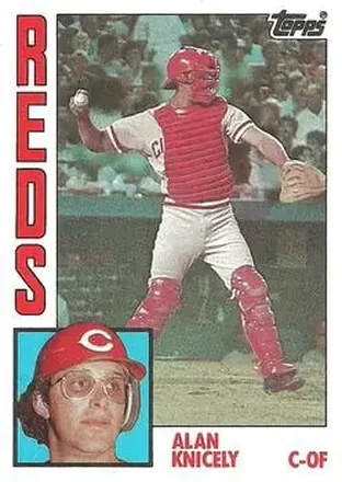 1984 Topps #323 - Alan Knicely - Cincinnati Reds 1984 Topps #323 - Alan Knicely - Cincinnati Reds