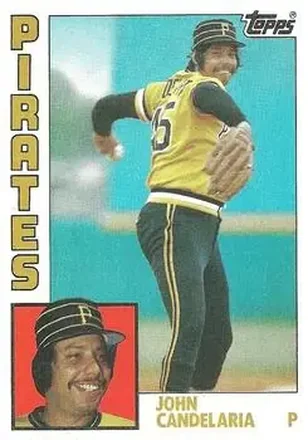 1984 Topps #330 - John Candelaria - Pittsburgh Pirates