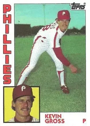 1984 Topps #332 - Kevin Gross - Philadelphia Phillies