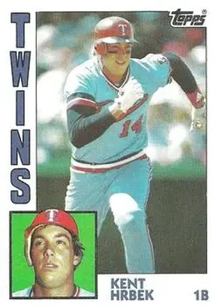 1984 Topps #345 - Kent Hrbek - Minnesota Twins