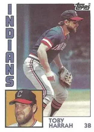 1984 Topps #348 - Toby Harrah - Cleveland Indians 1984 Topps #348 - Toby Harrah - Cleveland Indians