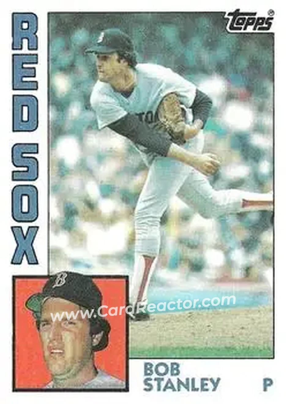 1984 Topps #320 - Bob Stanley - Boston Red Sox - Front