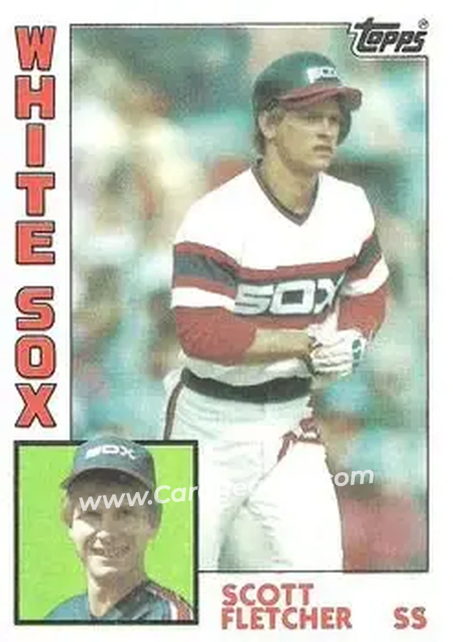 1984 Topps #364 - Scott Fletcher - Chicago White Sox - Front