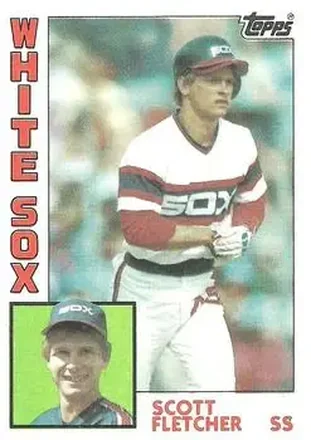1984 Topps #364 - Scott Fletcher - Chicago White Sox