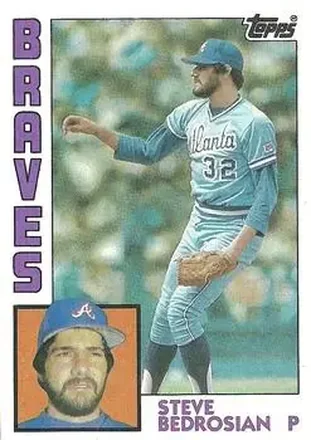 1984 Topps #365 - Steve Bedrosian - Atlanta Braves 1984 Topps #365 - Steve Bedrosian - Atlanta Braves