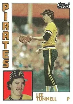 1984 Topps #384 - Lee Tunnell - Pittsburgh Pirates 1984 Topps #384 - Lee Tunnell - Pittsburgh Pirates