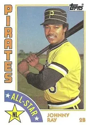 1984 Topps #387 - Johnny Ray - Pittsburgh Pirates 1984 Topps #387 - Johnny Ray - Pittsburgh Pirates