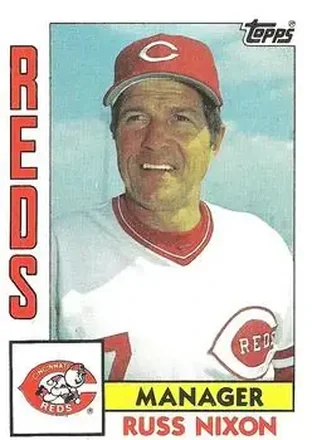 1984 Topps #351 - Russ Nixon - Cincinnati Reds