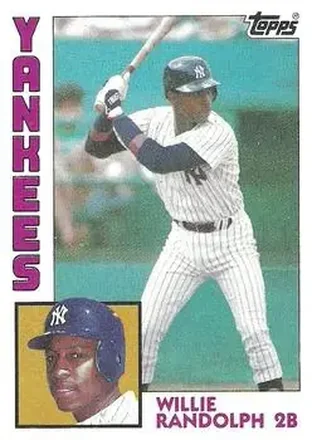 1984 Topps #360 - Willie Randolph - New York Yankees