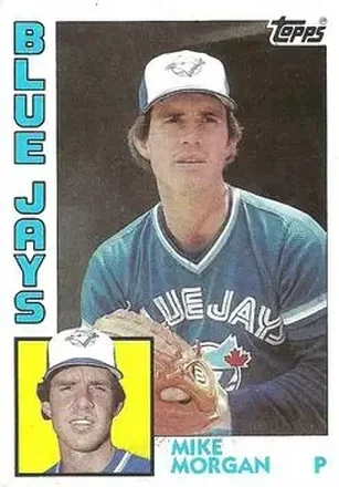1984 Topps #423 - Mike Morgan - Toronto Blue Jays