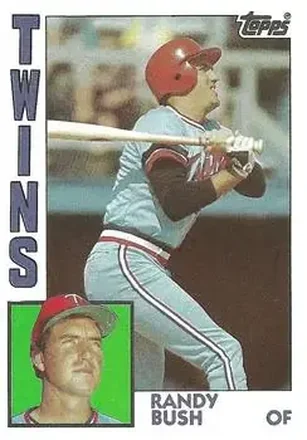 1984 Topps #429 - Randy Bush - Minnesota Twins