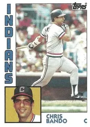 1984 Topps #431 - Chris Bando - Cleveland Indians 1984 Topps #431 - Chris Bando - Cleveland Indians