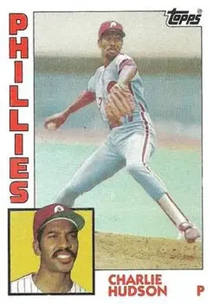 1984 Topps #432 - Charlie Hudson - Philadelphia Phillies 1984 Topps #432 - Charlie Hudson - Philadelphia Phillies