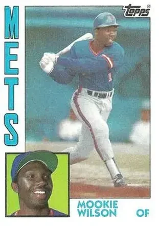 1984 Topps #465 - Mookie Wilson - New York Mets