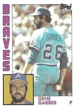 1984 Topps #466 - Gene Garber - Atlanta Braves