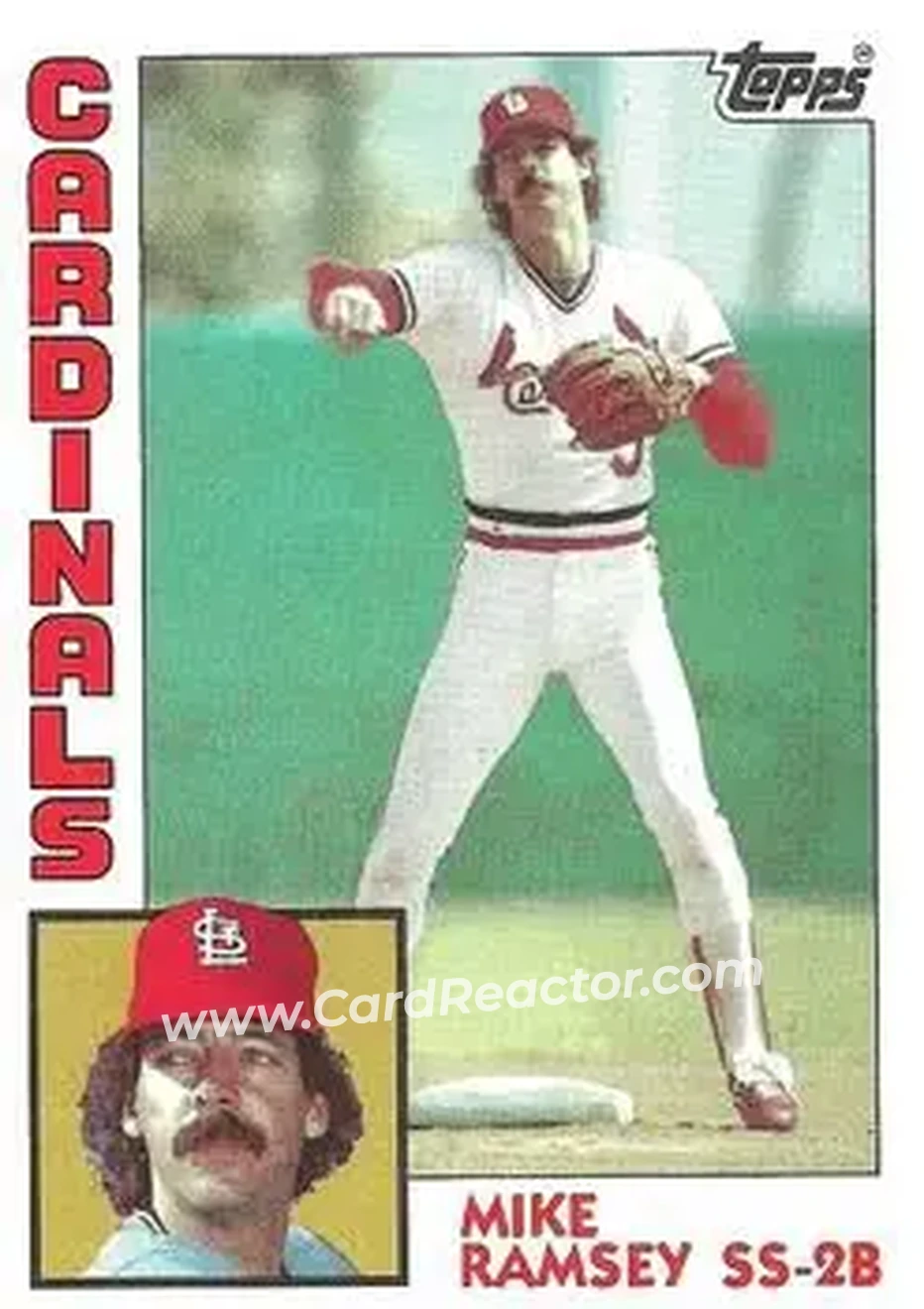 1984 Topps #467 - Mike Ramsey - St. Louis Cardinals - Front 1984 Topps #467 - Mike Ramsey - St. Louis Cardinals - Front
