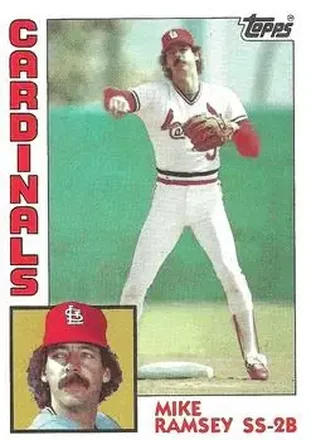 1984 Topps #467 - Mike Ramsey - St. Louis Cardinals 1984 Topps #467 - Mike Ramsey - St. Louis Cardinals