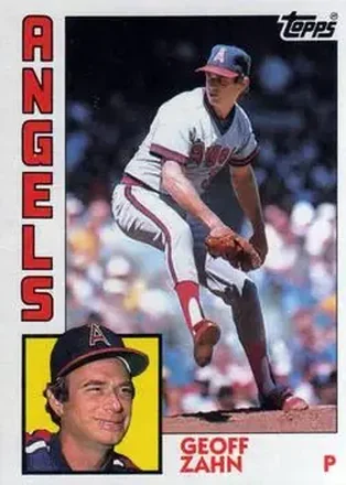 1984 Topps #468 - Geoff Zahn - California Angels 1984 Topps #468 - Geoff Zahn - California Angels