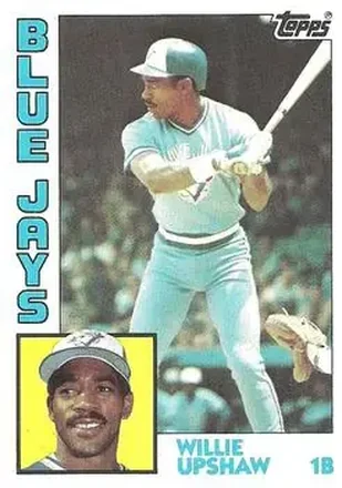 1984 Topps #453 - Willie Upshaw - Toronto Blue Jays