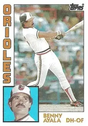 1984 Topps #443 - Benny Ayala - Baltimore Orioles
