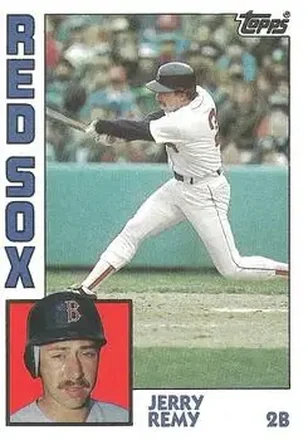 1984 Topps #445 - Jerry Remy - Boston Red Sox