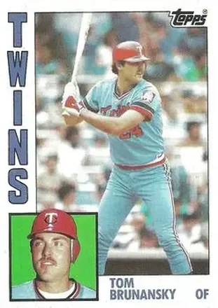 1984 Topps #447 - Tom Brunansky - Minnesota Twins 1984 Topps #447 - Tom Brunansky - Minnesota Twins