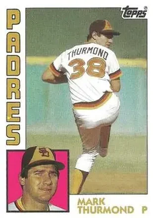 1984 Topps #481 - Mark Thurmond - San Diego Padres