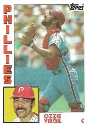 1984 Topps #484 - Ozzie Virgil - Philadelphia Phillies