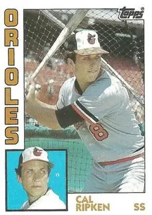 1984 Topps #490 - Cal Ripken - Baltimore Orioles