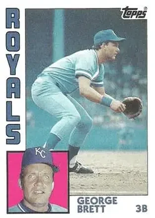 1984 Topps #500 - George Brett - Kansas City Royals
