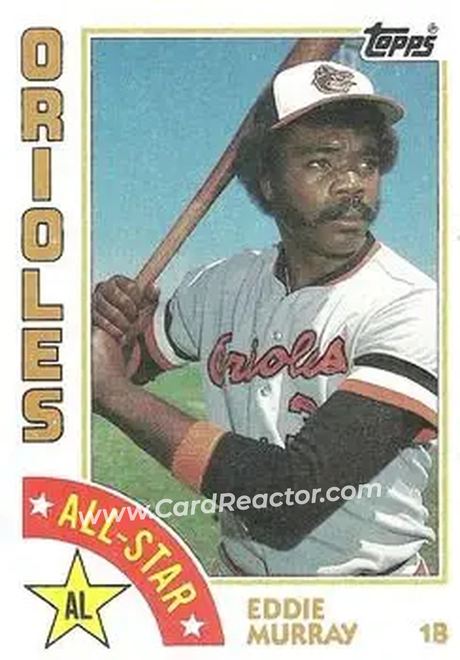 1984 Topps #397 - Eddie Murray - Baltimore Orioles - Front