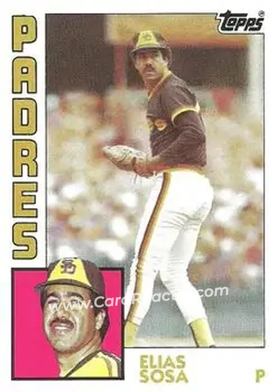 1984 Topps #503 - Elias Sosa - San Diego Padres - Front