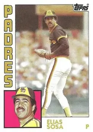 1984 Topps #503 - Elias Sosa - San Diego Padres 1984 Topps #503 - Elias Sosa - San Diego Padres