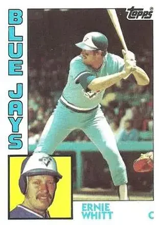 1984 Topps #506 - Ernie Whitt - Toronto Blue Jays 1984 Topps #506 - Ernie Whitt - Toronto Blue Jays