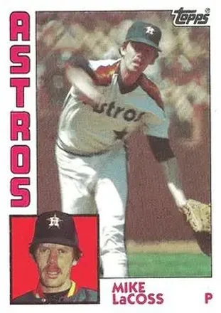 1984 Topps #507 - Mike LaCoss - Houston Astros