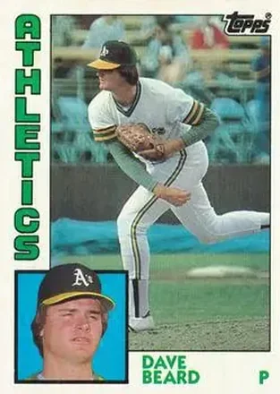 1984 Topps #513 - Dave Beard - Oakland Athletics 1984 Topps #513 - Dave Beard - Oakland Athletics