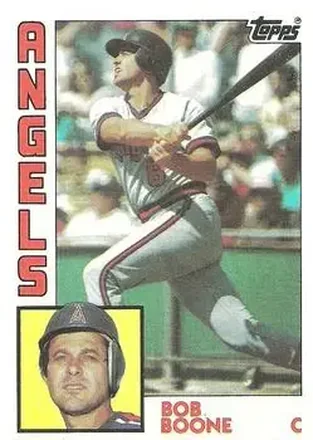 1984 Topps #520 - Bob Boone - California Angels 1984 Topps #520 - Bob Boone - California Angels