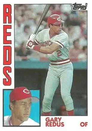 1984 Topps #475 - Gary Redus - Cincinnati Reds