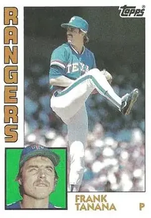 1984 Topps #479 - Frank Tanana - Texas Rangers 1984 Topps #479 - Frank Tanana - Texas Rangers